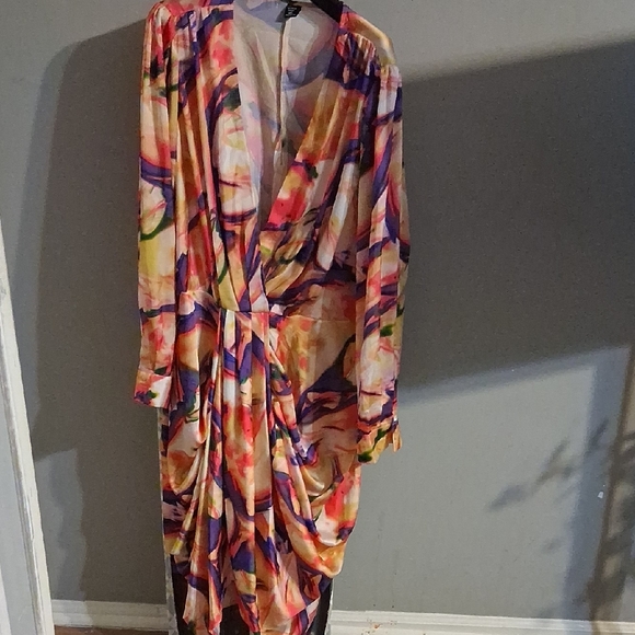 SHEIN Dresses & Skirts - SHEIN Colorful Long Sleeve Dress